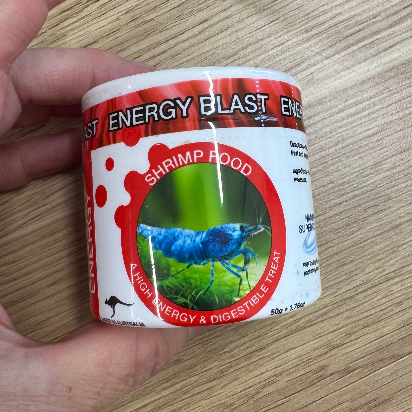 Energy Blast Shrimp Food 50g - Aqua Natural