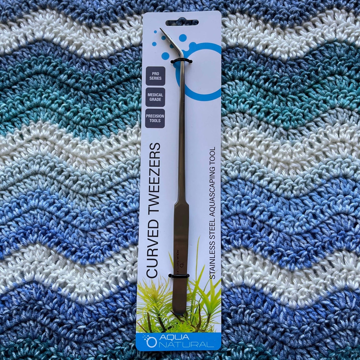 Aqua Natural Aquascape Tools Aqua Natural - Pro Curved Tweezer 25cm Aqua Natural - Pro Curved Tweezer 25cm - ScapeShop