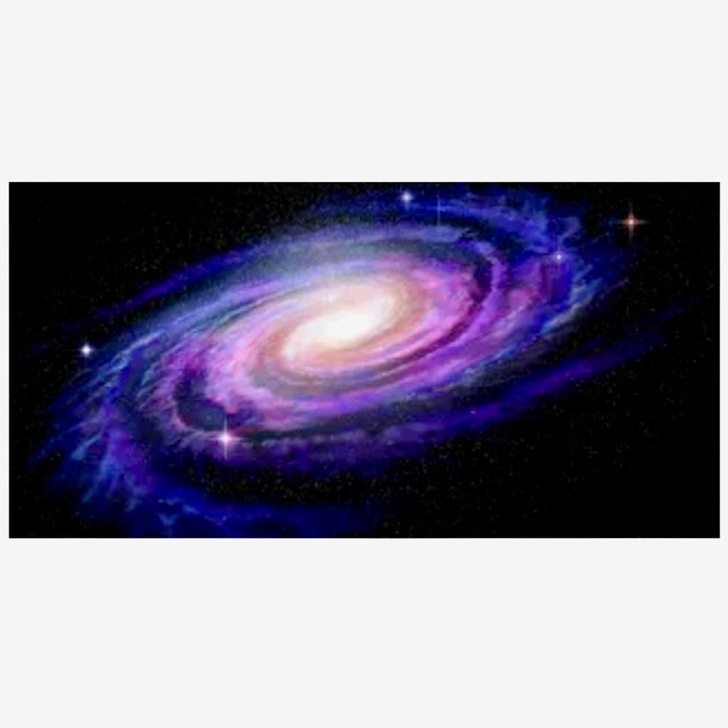 Reptile Realm Aqua Natural 2 foot (40cm high by 60cm wide) Galaxy Poster Background Galaxy Poster Background - Tank Terrarium