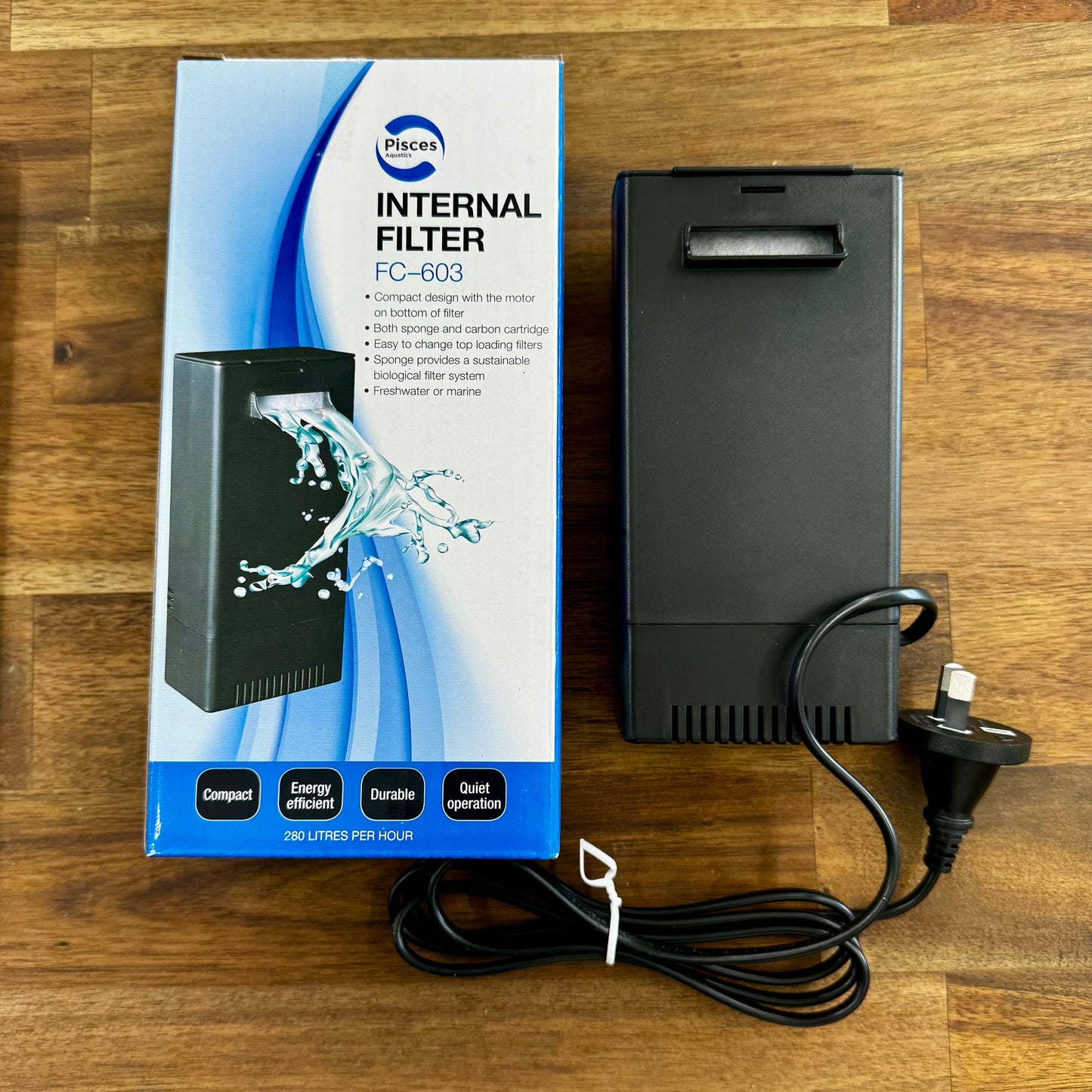 Pisces Aquatics Aquarium Filter Internal Filter FC603 Pisces Aquatics Internal Filter FC603 - Scapeshop