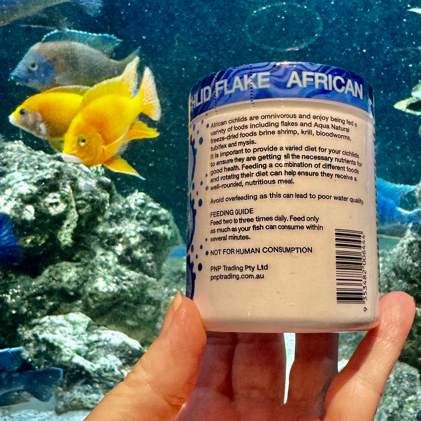 Aqua Natural Fish Food African Cichlid Flake 32g - Aqua Natural Where to buy African Cichlid Fish Food AquaNatural online in Australia