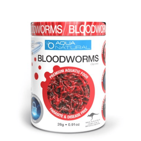Aqua Natural Fish Food Freeze Dried Bloodworms 20g - Aqua Natural Where to buy Freeze Dried Bloodworms Aqua Natural online in Australia
