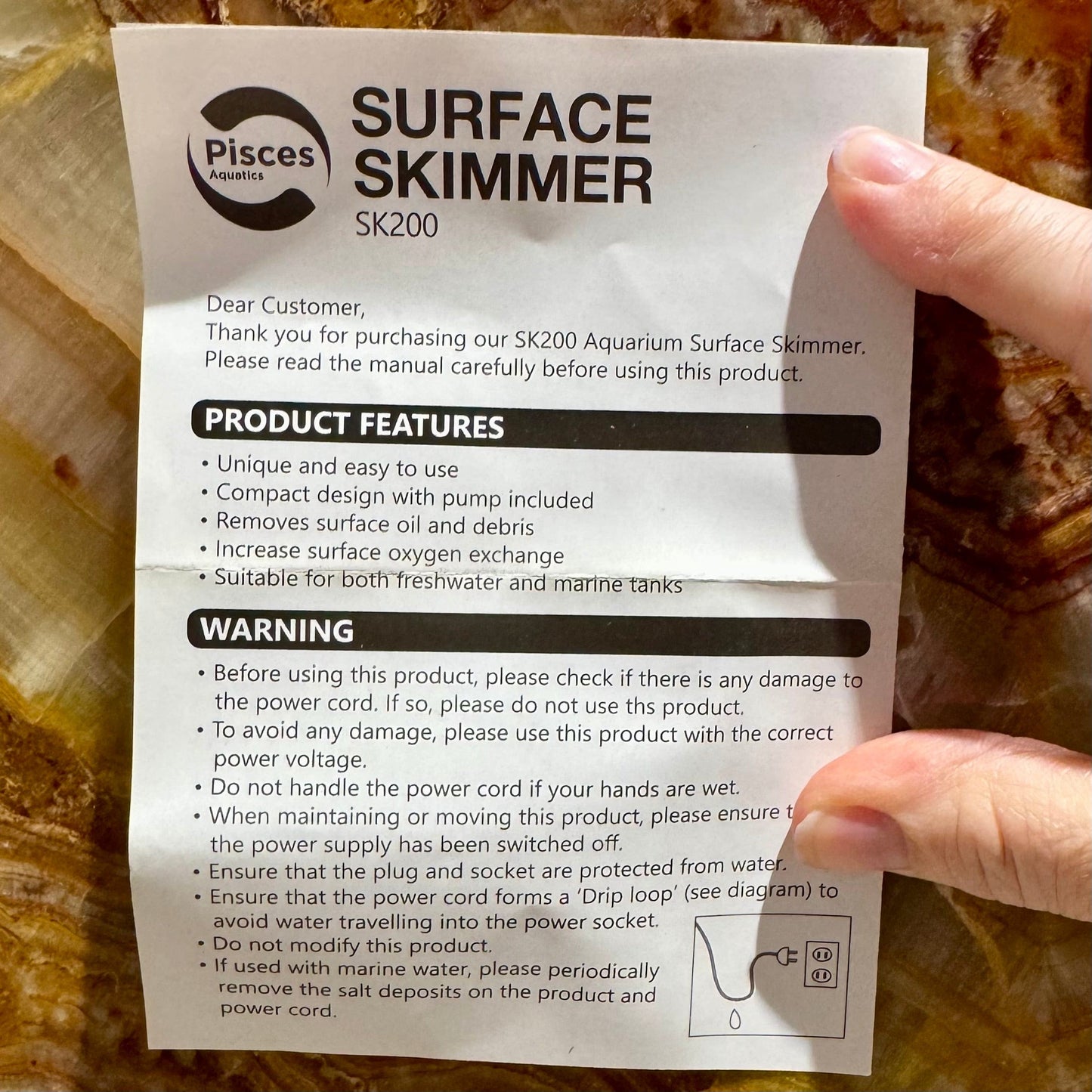 Pisces Aquatics Surface Skimmers Aquarium Surface Skimmer Aquarium Surface Skimmer