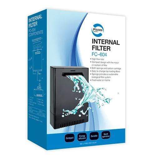 Pisces Aquatics Aquarium Filter Internal Filter FC604