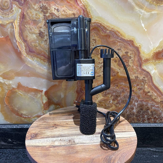 Pisces Enterprises Aquarium Filter Slim Hanging Aquarium Filter SH100