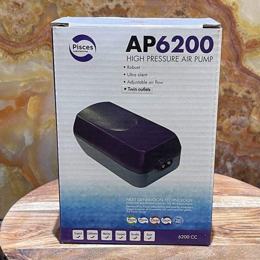 Scapeshop.com.au Air Pumps Pisces Air Pump AP6200 Twin Outlet