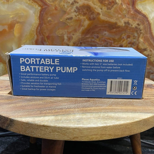 Scapeshop.com.au Air Pumps Pisces Portable Battery Air Pump