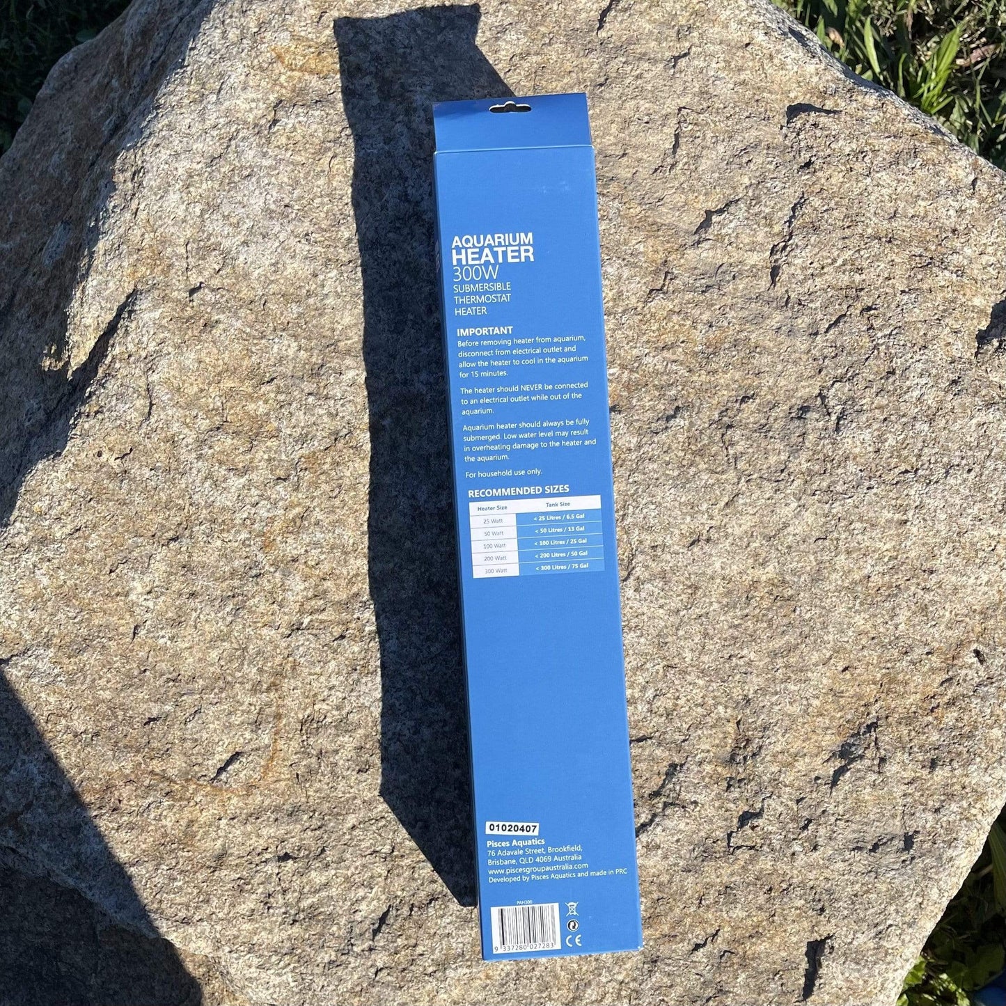 Scapeshop.com.au Aquarium Heater Pisces Aquatics Aquarium Heater 300W