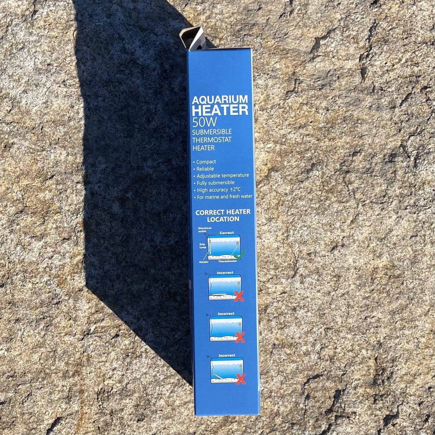 Scapeshop.com.au Aquarium Heater Pisces Aquatics Aquarium Heater 50W