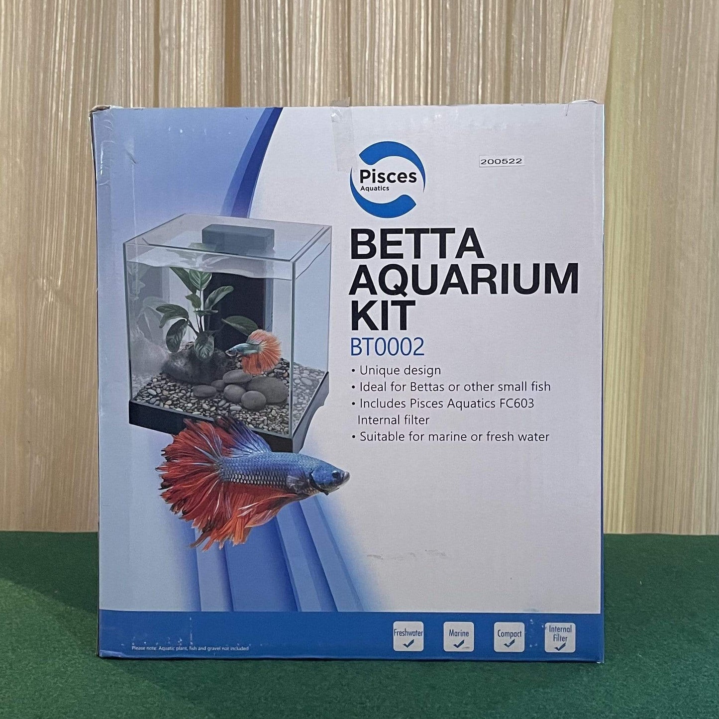 Scapeshop.com.au Aquarium Tanks Pisces Aquatics Glass Betta Tank