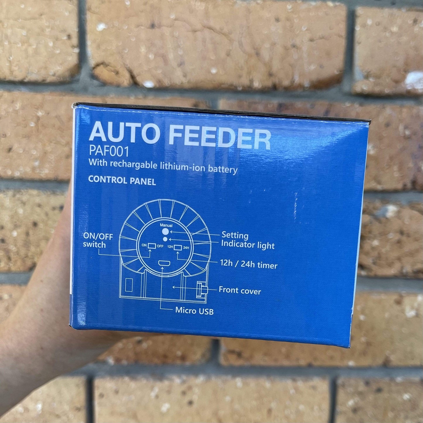 Scapeshop.com.au Fish Feeder Pisces Rechargeable USB Auto Fish Feeder - PAF001