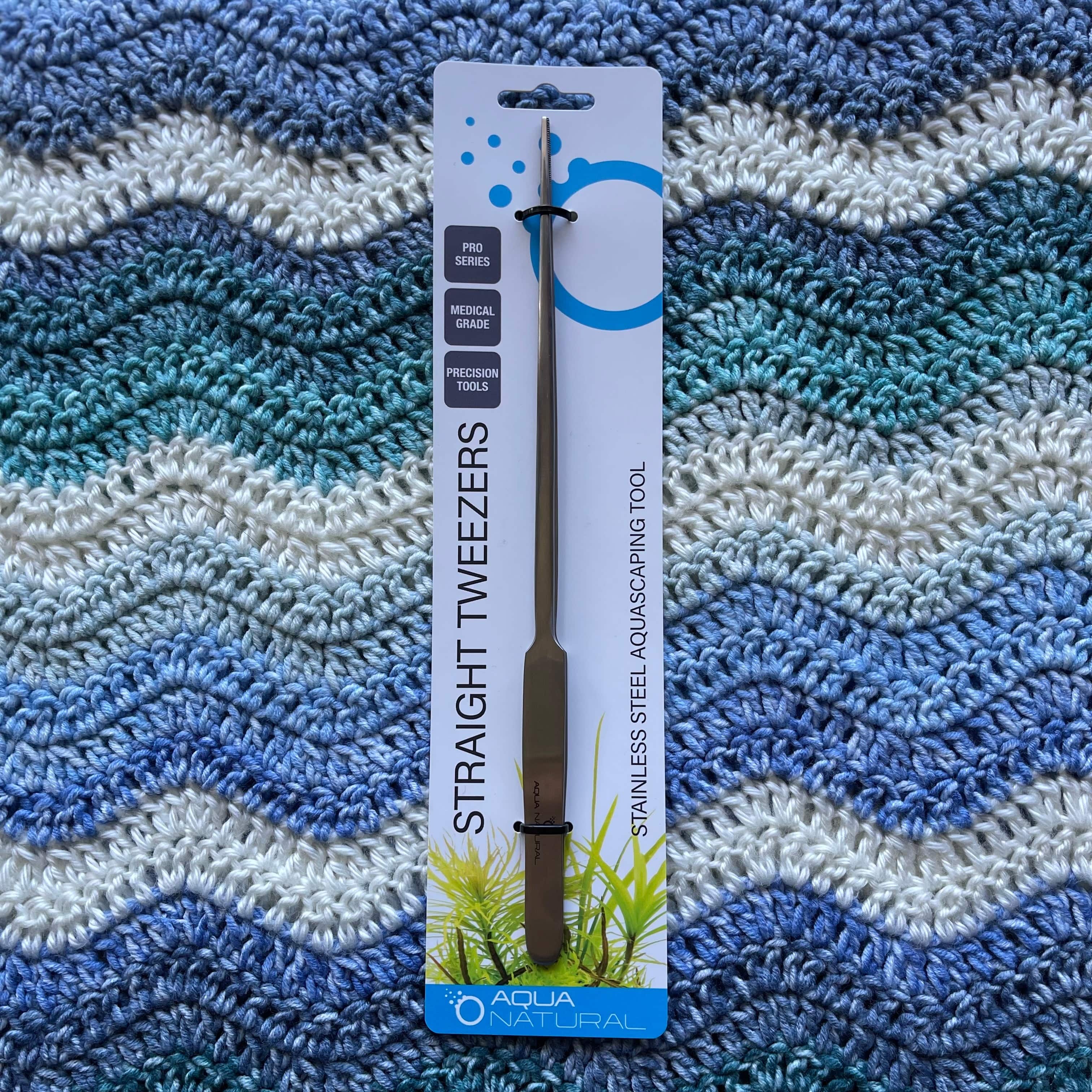 Aqua Natural Aquascape Tools Aqua Natural - Pro Straight Tweezers 25cm Aqua Natural - Pro Straight Tweezers 25cm - ScapeShop