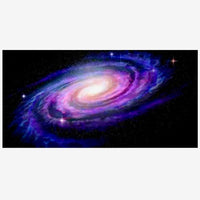 Reptile Realm Aqua Natural 2 foot (40cm high by 60cm wide) Galaxy Poster Background Galaxy Poster Background - Tank Terrarium