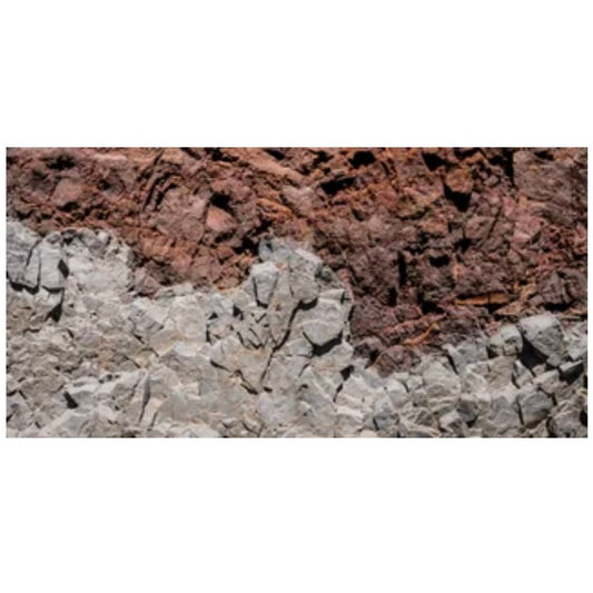 Reptile Realm Aqua Natural 2 foot (40cm high by 60cm wide) Rock Wall in Two Tones Poster Background Two-Tone Rock Wall Background - Tank Terrarium Australia