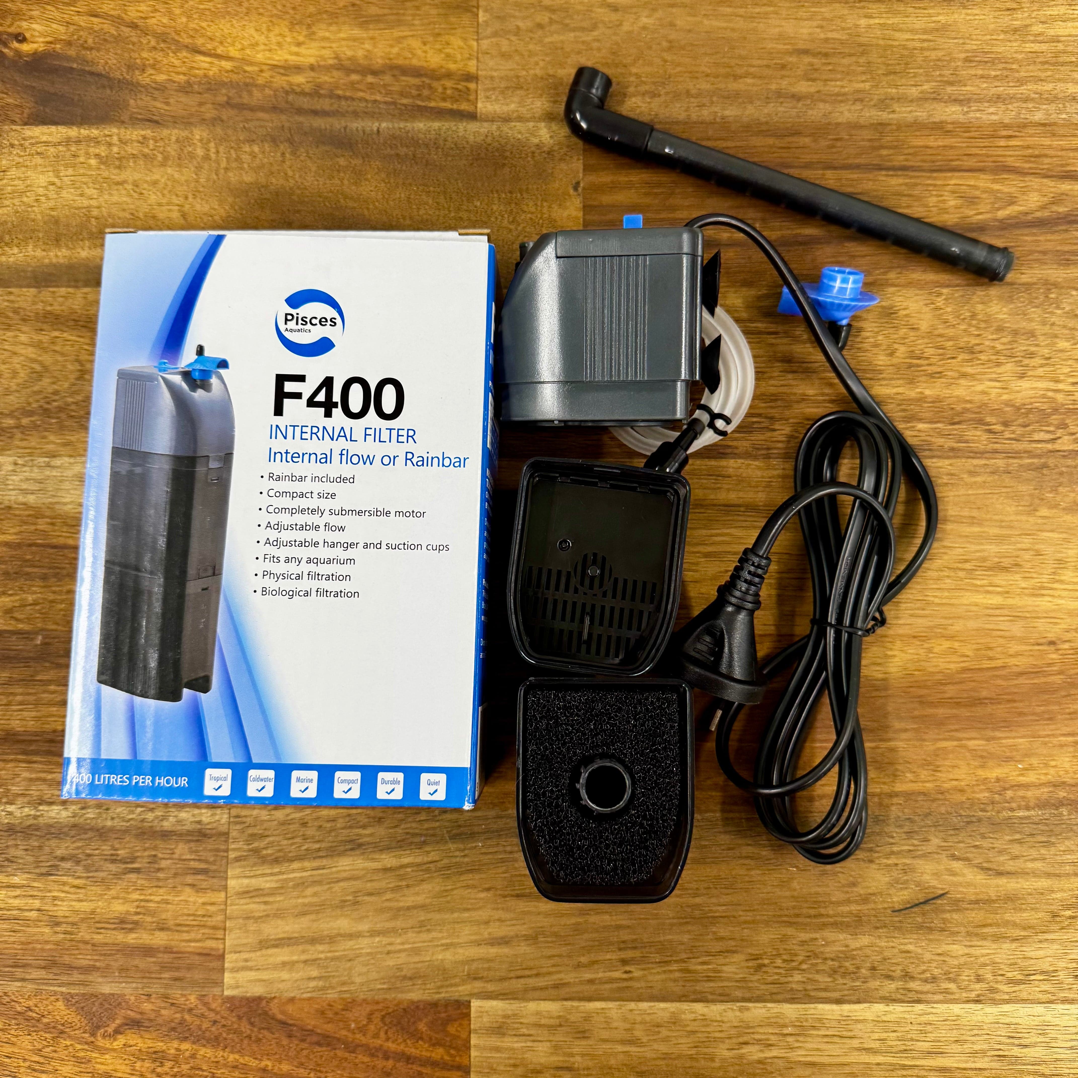 Pisces Aquatics Aquarium Filter Internal Aquarium Filter F400 Internal Aquarium Filter F400