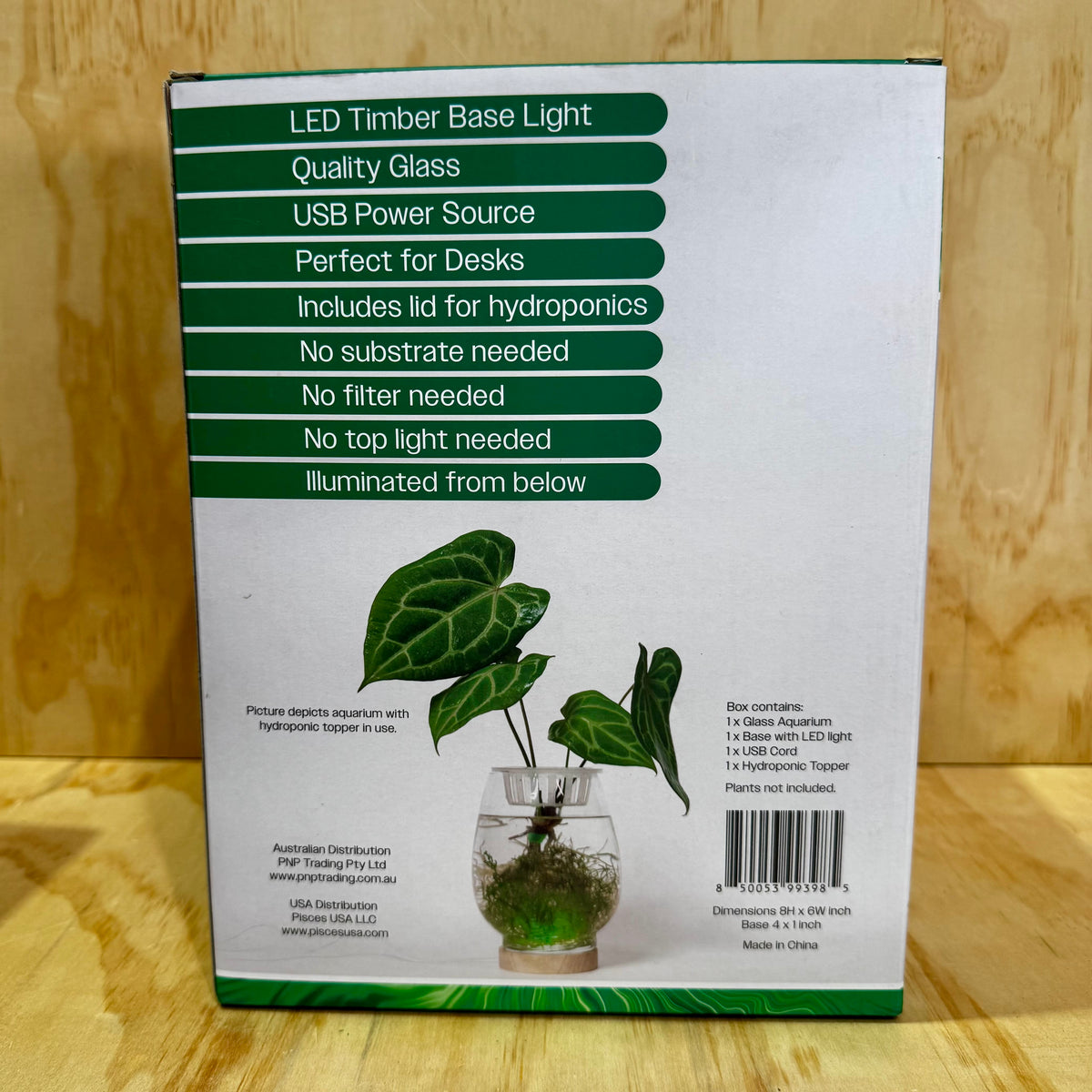 Scapeshop.com.au Aquarium Tanks Shrimp & Moss Plant Pod Aquarium Shrimp & Moss Plant Pod Aquarium for Desktop Aquagarden 