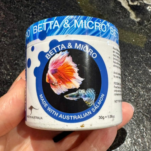 Aqua Natural Fish Food Betta & Micro Crumble Food 50g - Aqua Natural Where to buy Betta and Micro Food AquaNatural online in Australia