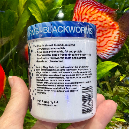 Aqua Natural Fish Food Freeze Dried Blackworms - Aqua Natural Where to buy Freeze Dried Blackworms Aqua Natural online in Australia