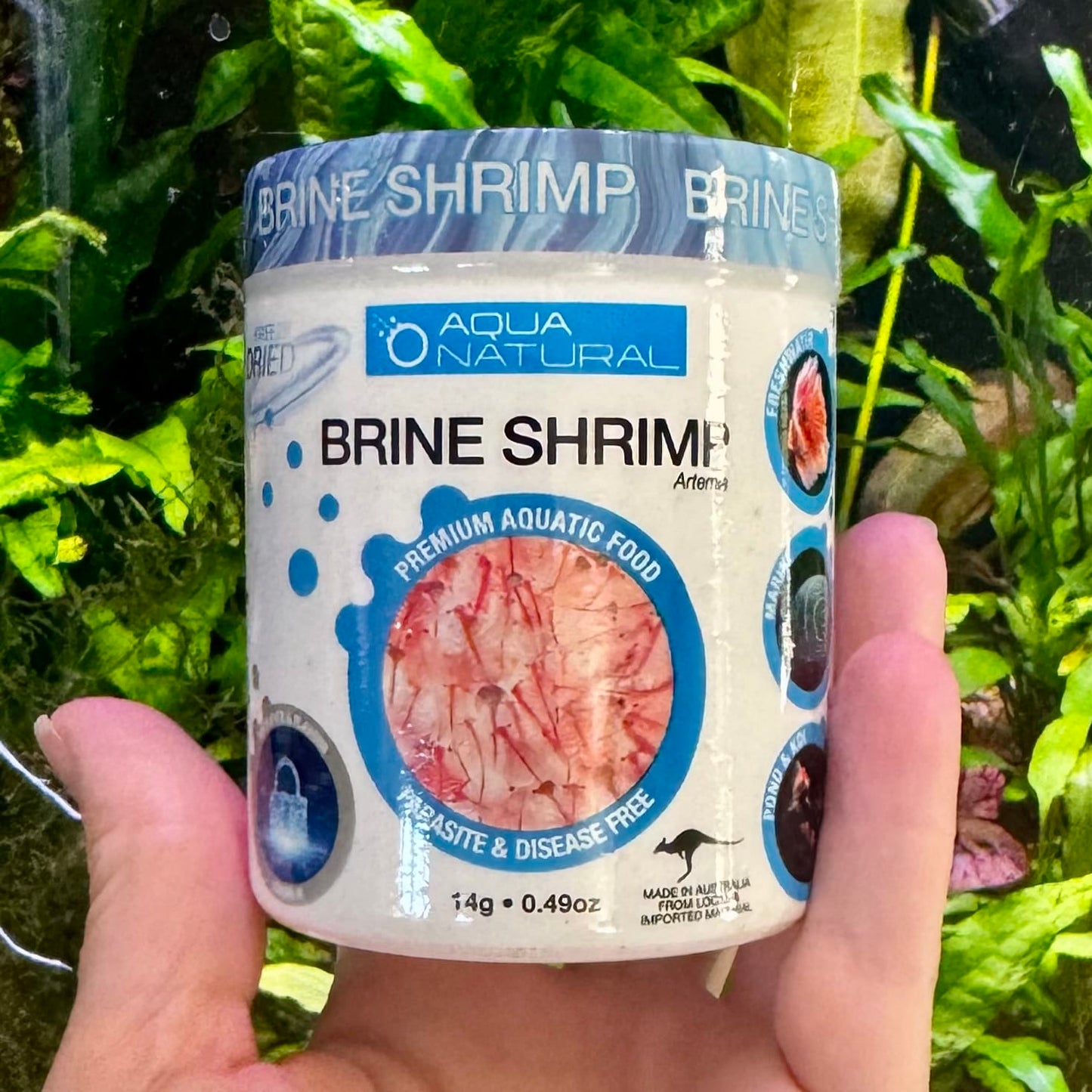 Aqua Natural Fish Food Freeze Dried Brine Shrimp - Aqua Natural Where to buy Freeze Dried Brine Shrimp AquaNatural online in Australia