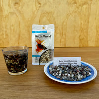 Aqua Natural Hardscaping Tutti Frutti Gravel Aqua Natural Betta World Substrate 350g Bag Aqua Natural Betta World Substrate for your Siamese Fighter Fish Tank