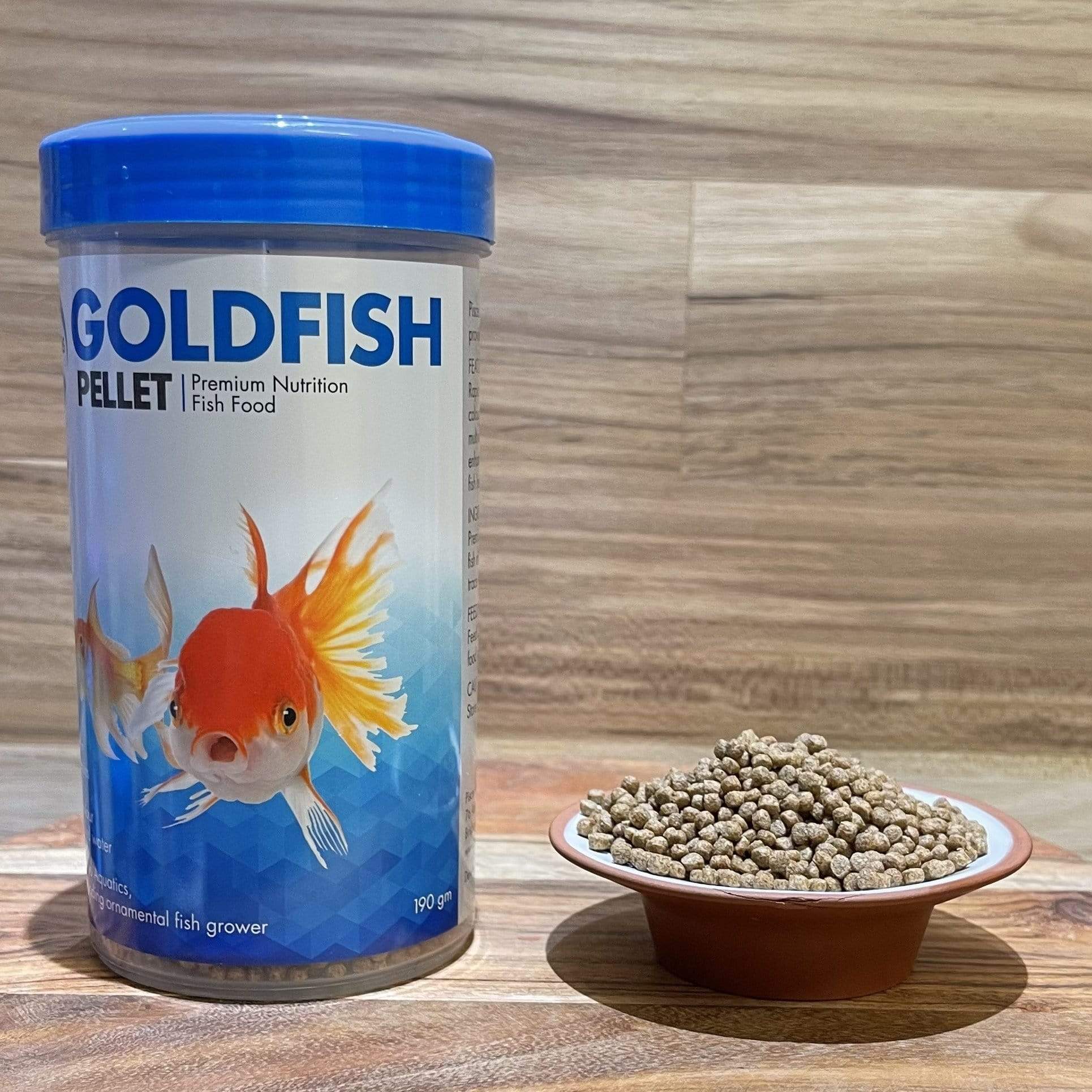 Pisces Enterprises Fish Food Large - 190g Goldfish Pellets