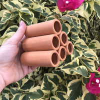 Scapeshop.com.au Hardscaping Bare Terracotta Shrimp Tubes